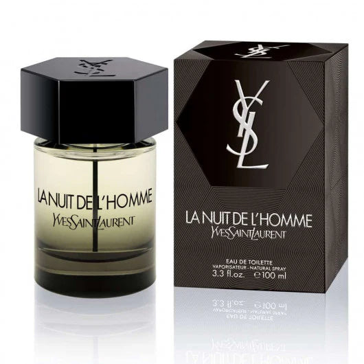 La Nuit De L'Homme Yves Saint Laurent Man Eau de Toilette Spray 3.3 OZ