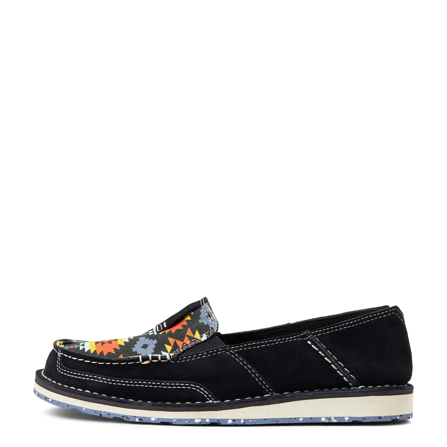 BLACK SUEDE/ DEEPEST AZTEC