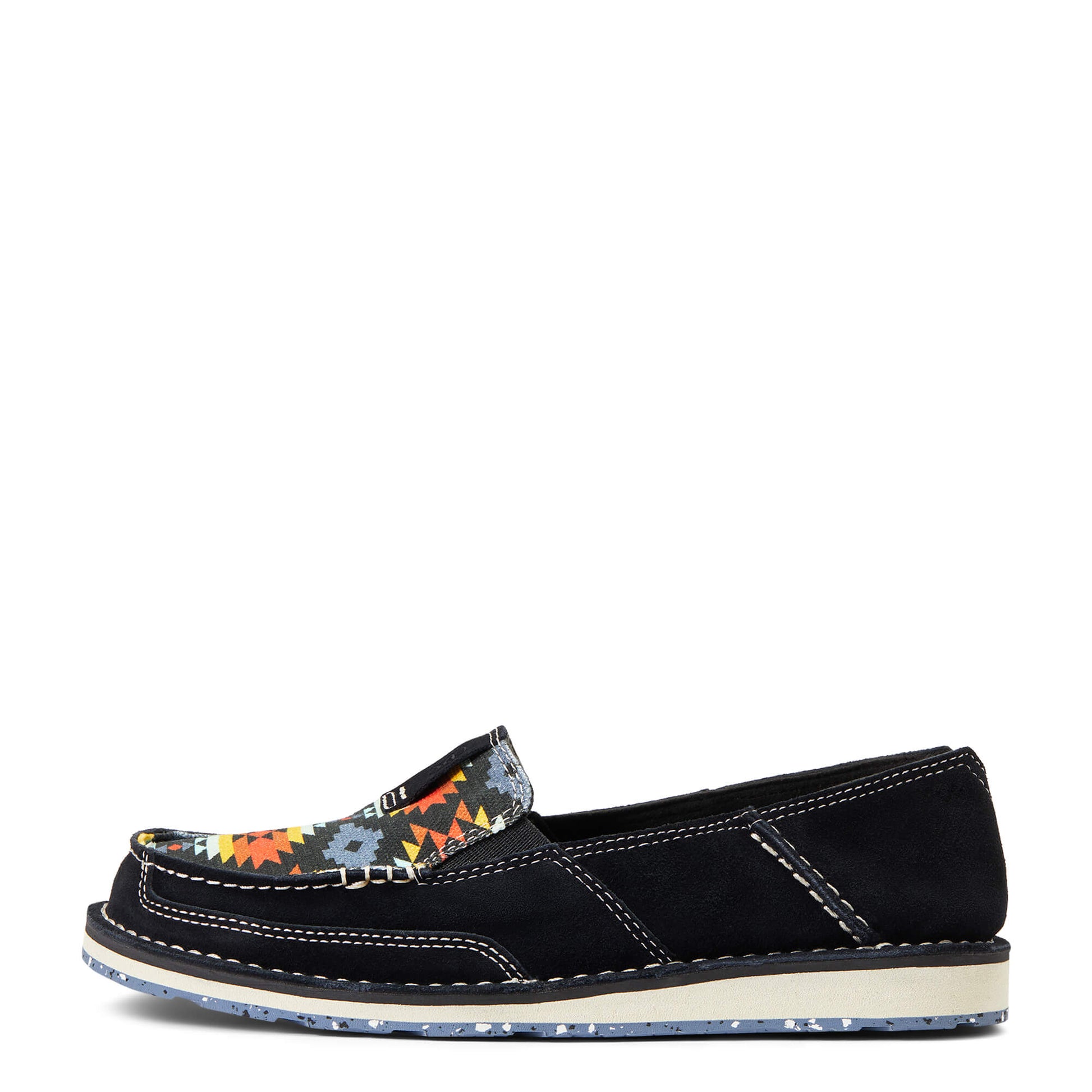 BLACK SUEDE/ DEEPEST AZTEC