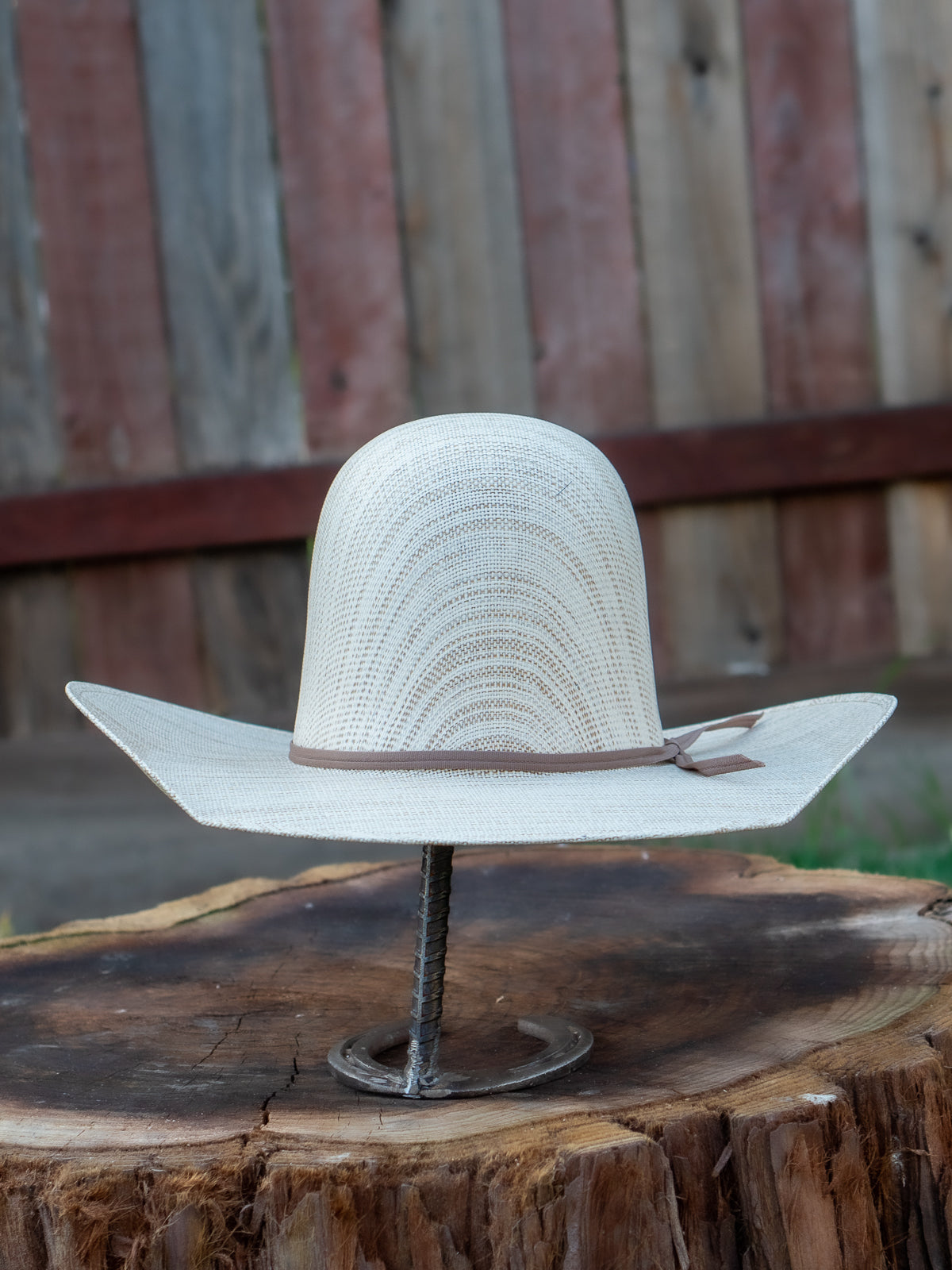 Straw Hat Regular Crown Sunrise Tan Brown – Los Vaqueros Western Wear