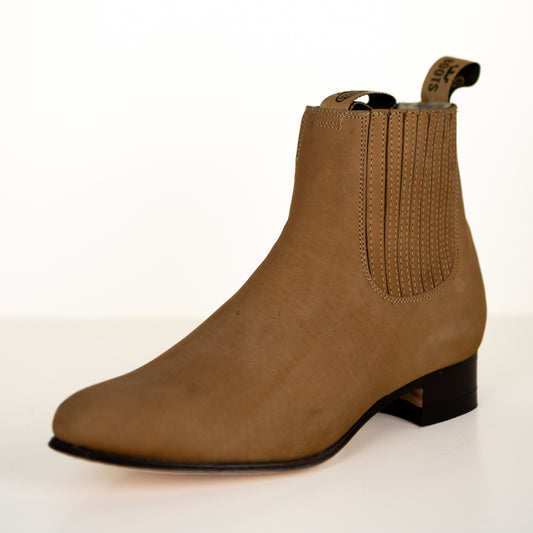 Visconti Men's Charro Boots Nobuck Miel