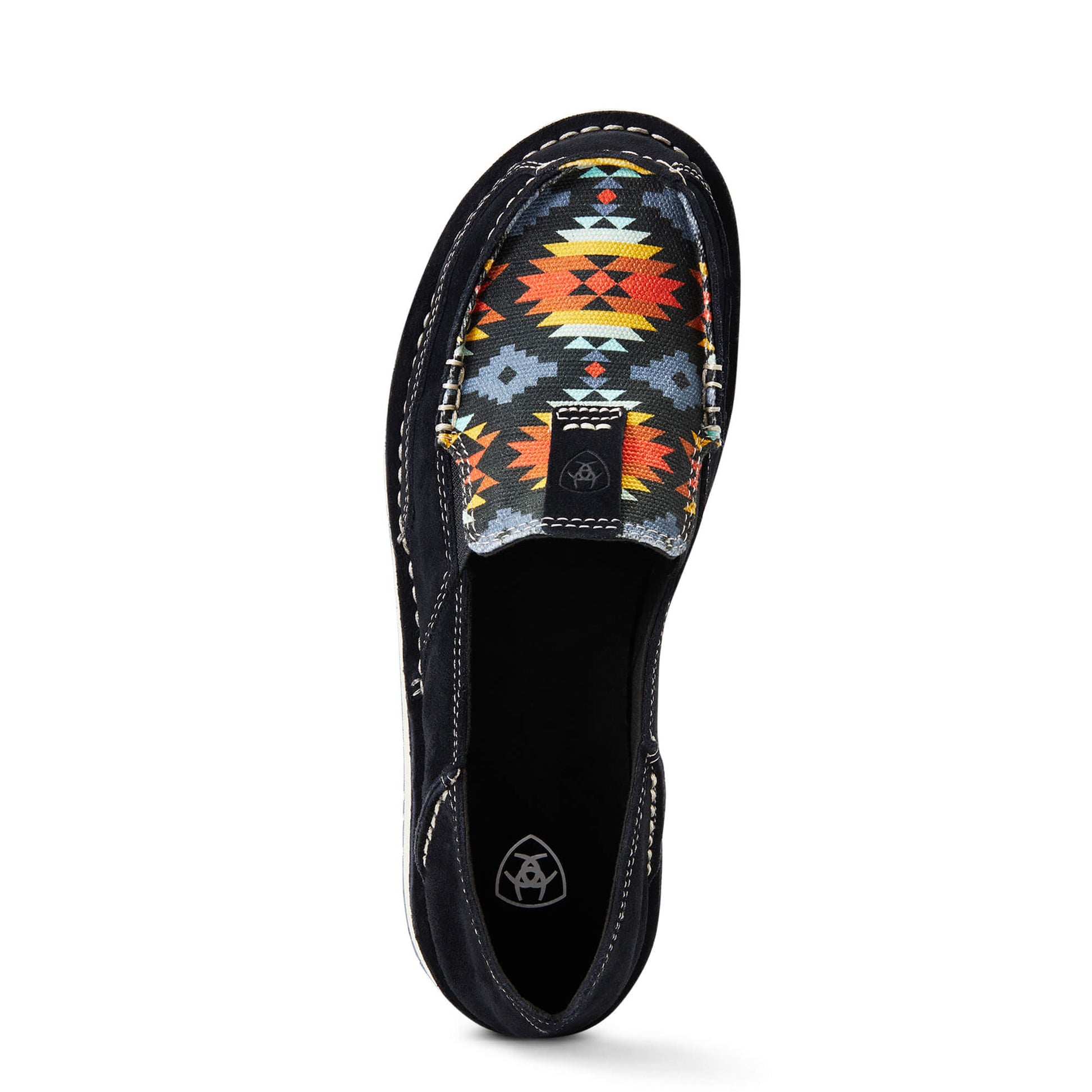 BLACK SUEDE/ DEEPEST AZTEC