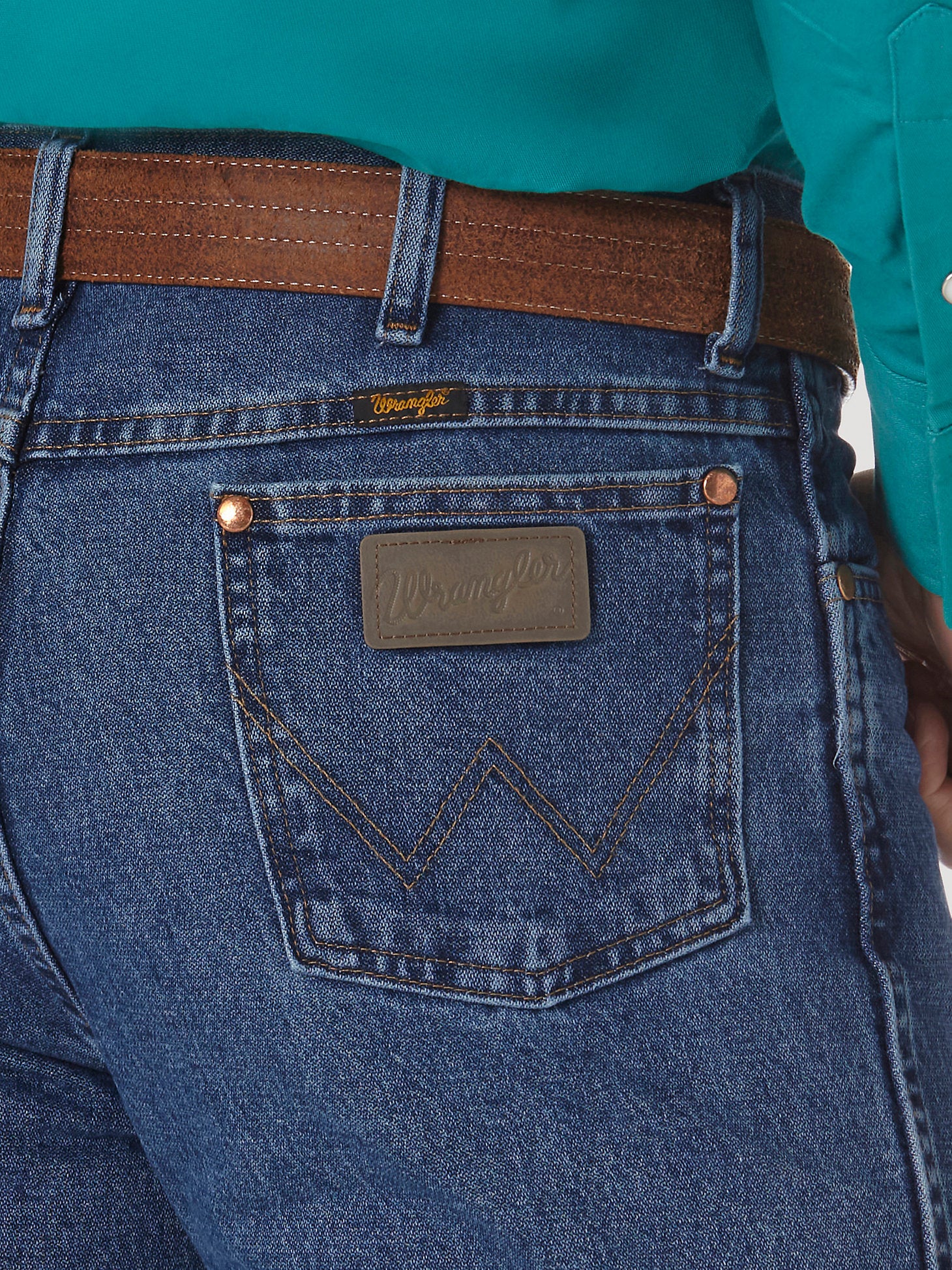 Jean Wrangler® FR ignifugé, confort avancé, coupe régulière, teinte Jean Wrangler® FR ignifugé, confort avancé, coupe régulière, teinte